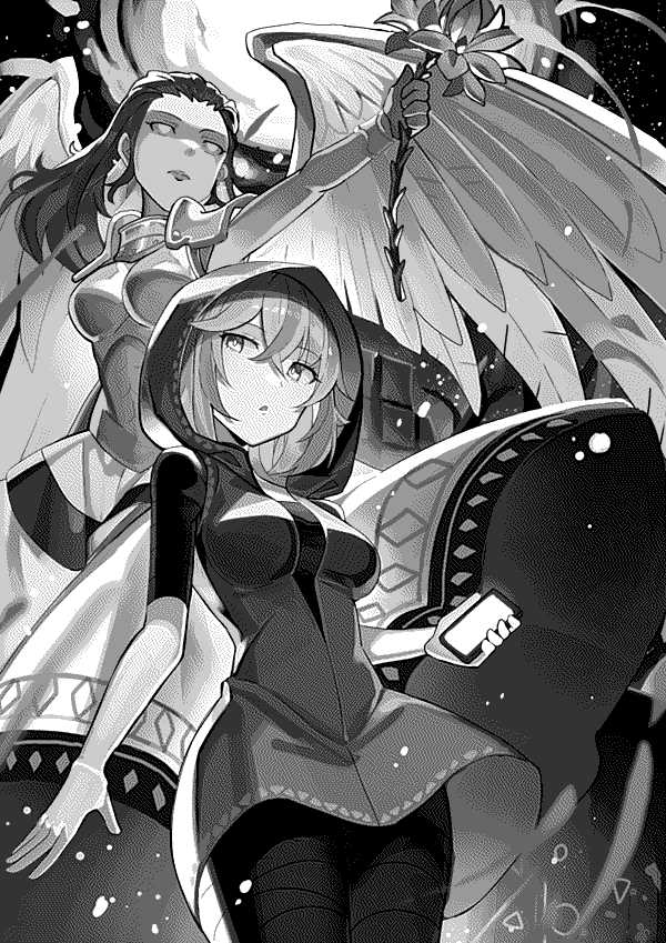 Xana and Gabriel in the End Realm.