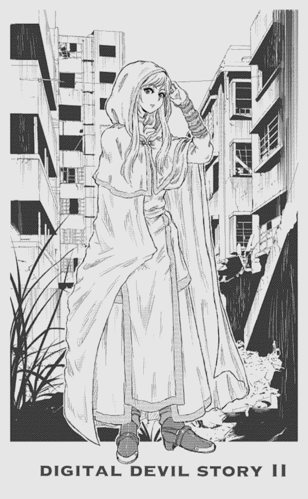 An illustration of the Tokyo Tower witch in front of a ruined city.